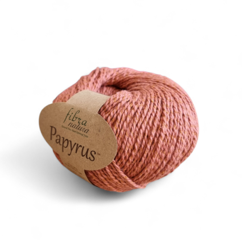 Włóczka Fibra Natura Papyrus 229-27 terakota