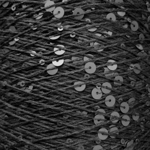 Włóczka cekinowa Blink! nr BAJ011 czarny