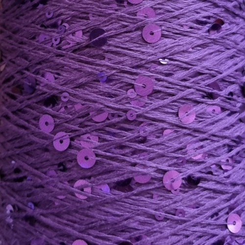 Włóczka cekinowa Blink! nr BAJ027 fioletowy