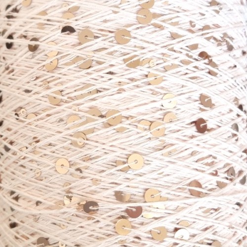 Włóczka cekinowa Blink! nr BAJ042 jasna brzoskwinia