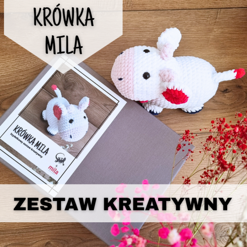 zestaw kreatywny krówka Mila
