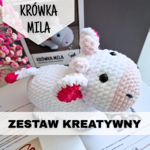 zestaw kreatywny krówka Mila