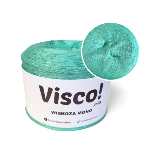 Włóczka Visco! Mono, kolor 640208 mięta