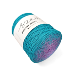 Sznurek poliestrowy OMBRE 3 mm, 300m OM40 fiolet/lazur