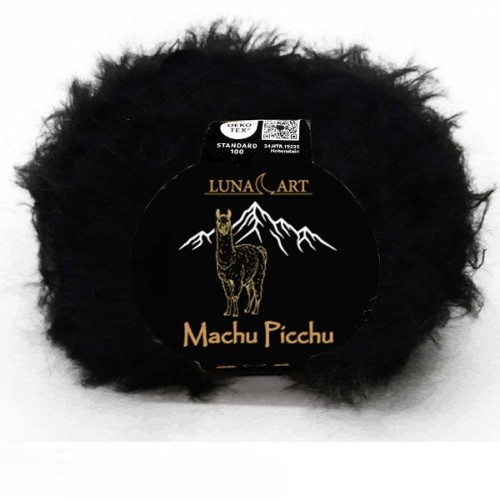 Włóczka Luna Art Machu Picchu 500-06 czarny