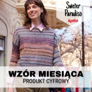 Wzór na Sweter PARADISO od Katia /PRODUKT CYFROWY/