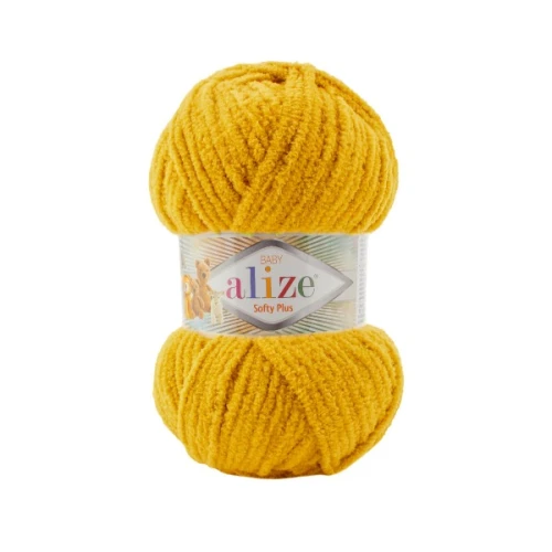Włóczka Alize Softy Plus 02 żółty