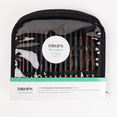 Zestaw drutów wymiennych DROPS Pro Romance Delux