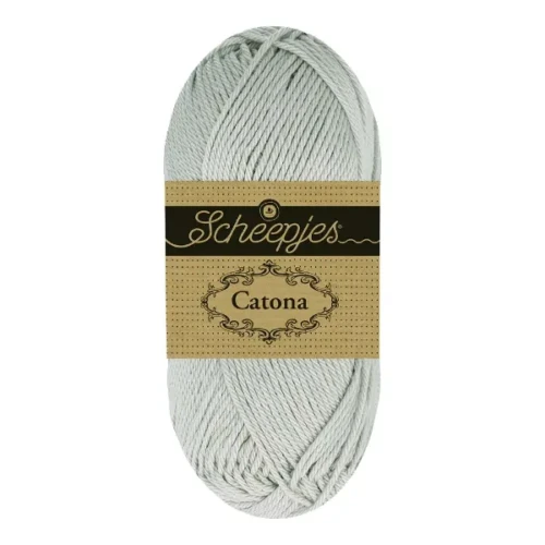 Włóczka Scheepjes Catona 076 Pebble Grey