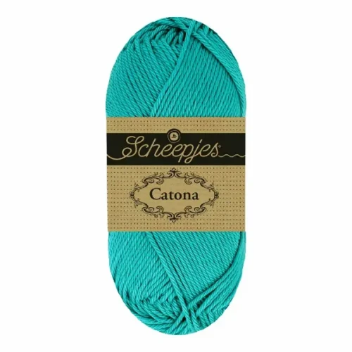 Włóczka Scheepjes Catona 091 Bright Teal