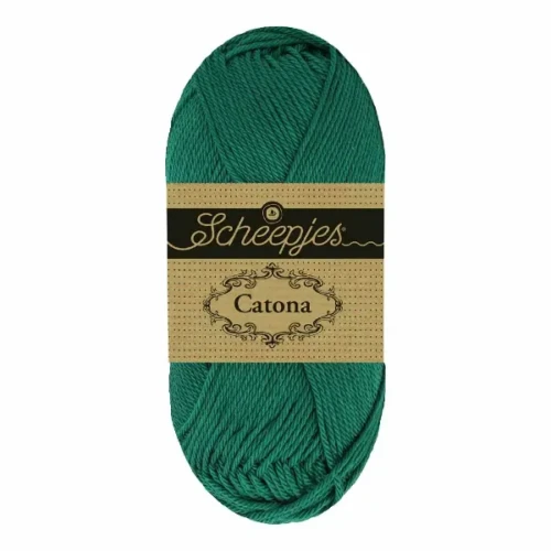 Włóczka Scheepjes Catona 098 Bottle Green