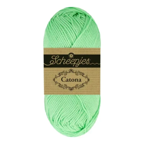 Włóczka Scheepjes Catona 104 Mint Whisper