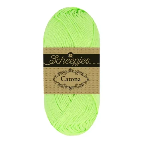 Włóczka Scheepjes Catona 107 Fresh Lime