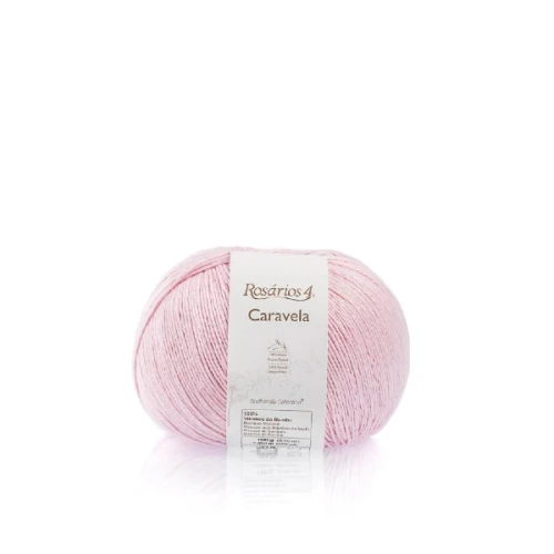 Włóczka Rosarios 4 Caravela 07 jasny różowy