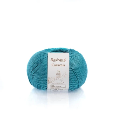 Włóczka Rosarios 4 Caravela 09 morski