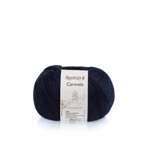 Włóczka Rosarios 4 Caravela 12 granatowy