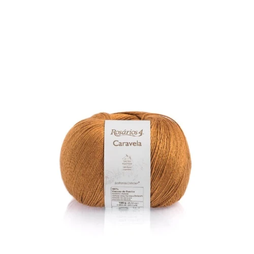 Włóczka Rosarios 4 Caravela 21 camel