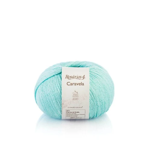 Włóczka Rosarios 4 Caravela 28 aqua