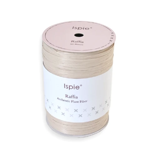 Rafia, raffia Ispie do szydełkowania 186A White Oak biały dąb