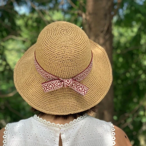 Rafia, raffia Ispie do szydełkowania