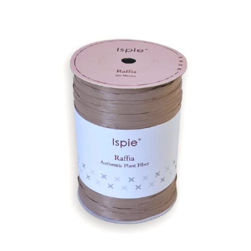 Rafia Ispie D16 Soft Fudge. Rafia, raffia papierowa, wiskoza, Ispie do szydełkowania