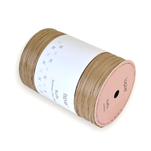 Rafia, raffia Ispie do szydełkowania, papierowa, wiskoza 187C wood, drzewo