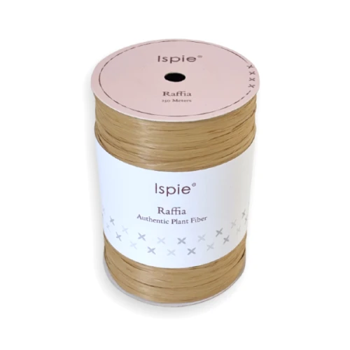 Rafia, raffia Ispie do szydełkowania, papierowa, wiskoza 187C wood, drzewo