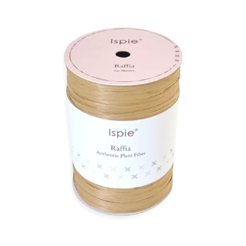 Rafia, raffia Ispie do szydełkowania, papierowa, wiskoza 187A kraft