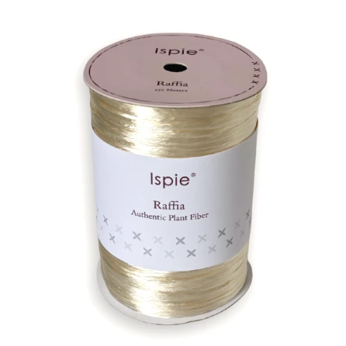 224A blonde Rafia, raffia Ispie do szydełkowania, papierowa, wiskoza, perłowa