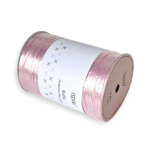 Rafia Ispie 202A Pinky Ice raffia Ispie do szydełkowania, papierowa, wiskoza