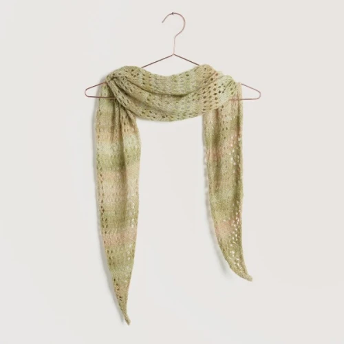 Włóczka / nić Rico Design Creative Make It Perlchen 004 jadeit z inną włóczką