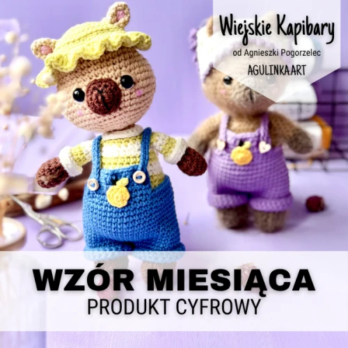 Wiejskie Kapibary od Agnieszki Pogorzelec (Country Cayparas)
