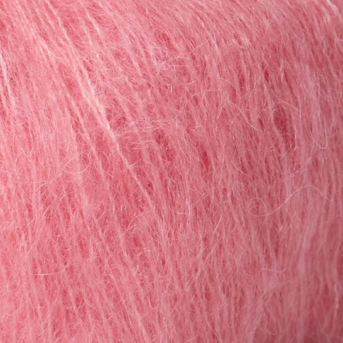Włóczka GABO WOOL MOHSILKO 4009 koralowy sorbet, moher, jedwab, merino