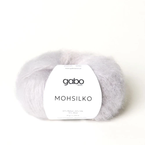Włóczka GABO WOOL MOHSILKO 4751 poranna mgła