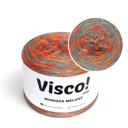 Włóczka Visco! Melanż, kolor M11 /SKONFIGURUJ MOTEK/