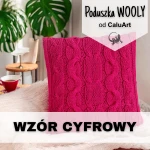 Wzór na poduszkę WOOLY od Calu Art /produkt cyfrowy/