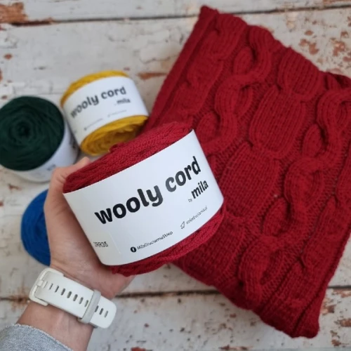 Wzór na poduszkę WOOLY od Calu Art /produkt cyfrowy/