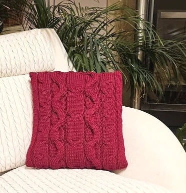 Wzór na poduszkę WOOLY od Calu Art /produkt cyfrowy/