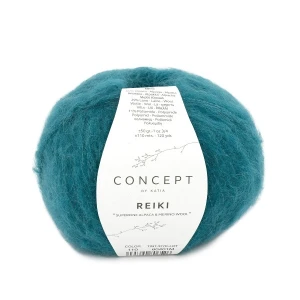 Włóczka Katia Concept Reiki 110 zielono-niebieski