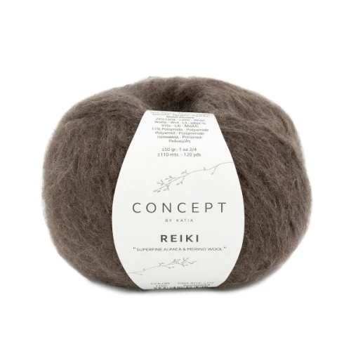 Włóczka Katia Concept Reiki 105 brązowy