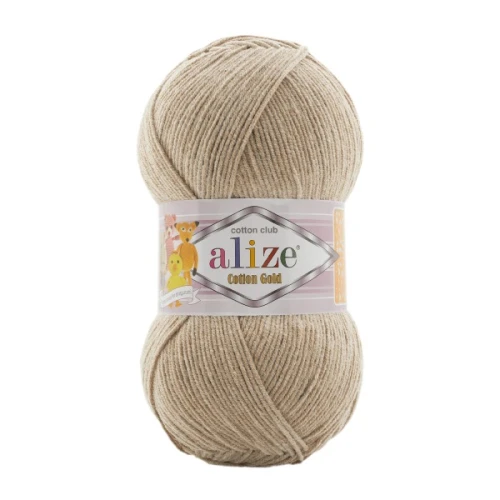 Włóczka Alize Cotton Gold 963 nugatowy