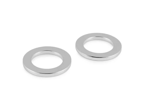 Krążek płaski, kółko, 30 mm, 2szt, nikiel 940689_1