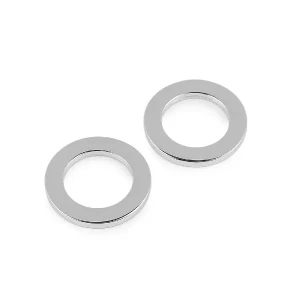 Krążek płaski, kółko, 30 mm, 2szt, nikiel 940689_1