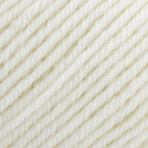 Włóczka GABO WOOL Fine Peruvian Wool 8873 naturalna biel