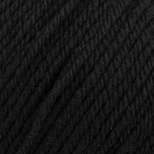 Włóczka GABO WOOL Fine Peruvian Wool 500 czerń