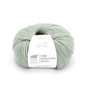 Włóczka GABO WOOL Fine Peruvian Wool 8562 szałwia