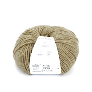 Włóczka GABO WOOL Fine Peruvian Wool 8152 orzech