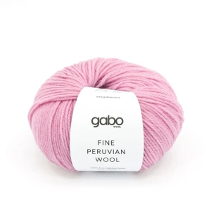 Włóczka GABO WOOL Fine Peruvian Wool 8716 róż