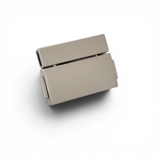 Zapięcie do torebek Tic Tak 38x29mm , nikiel