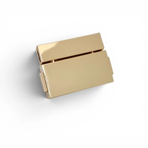 Zapięcie do torebek Tic Tak 38x29mm , złoty